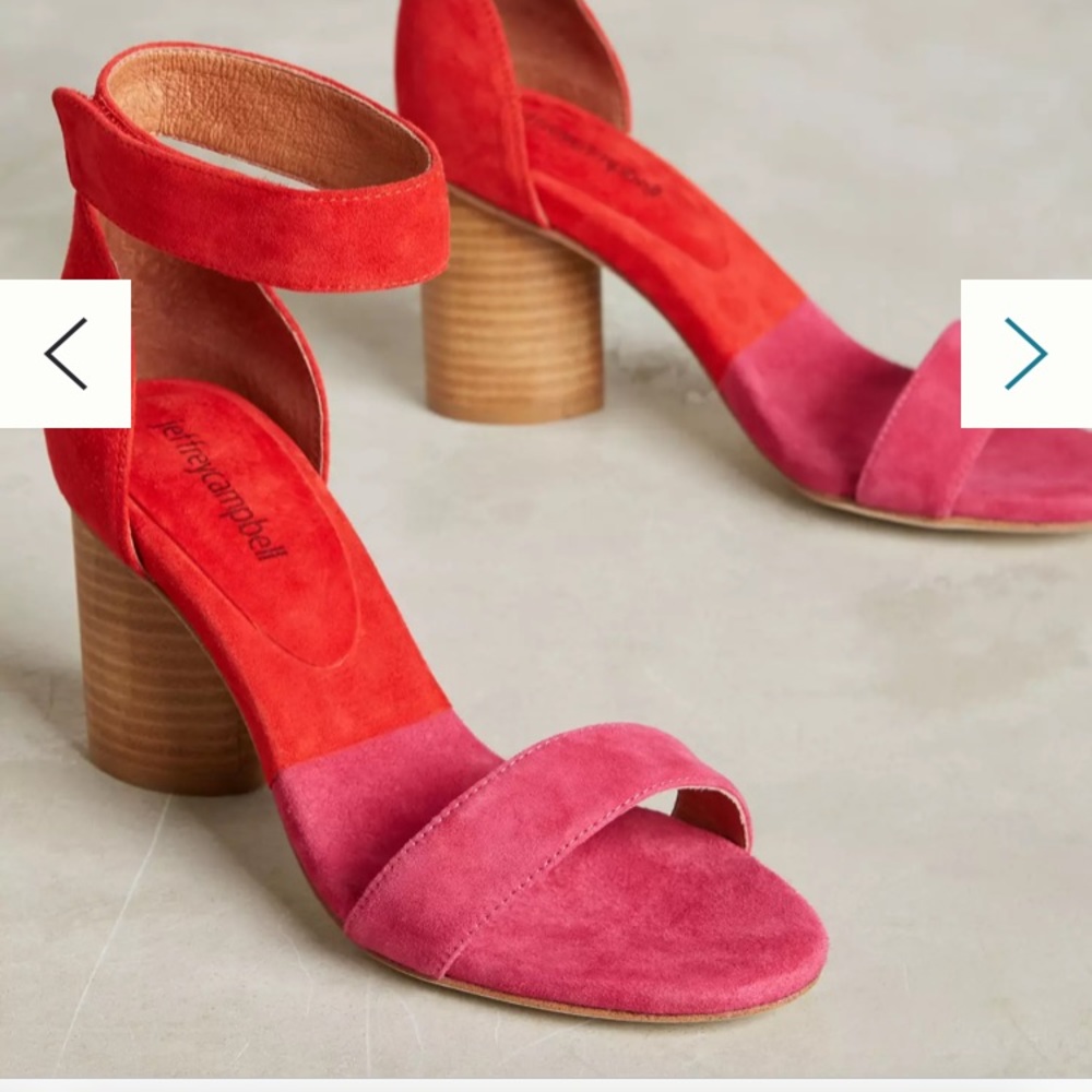 Jeffery Campbell Purdy Block Heel Sandal